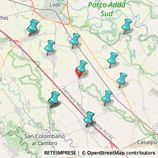 Mappa Via Roma, 26816 Ossago Lodigiano LO, Italia (4.64071)