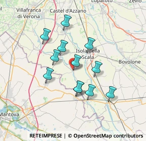 Mappa Via O. Galeazzi, 37060 Erbè VR, Italia (5.86583)