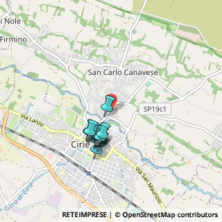Mappa CAP, 10070 San Carlo Canavese TO, Italia (0.74)