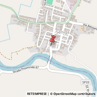 Mappa Via Castello, 14, 25020 Seniga, Brescia (Lombardia)