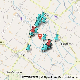Mappa Via Villa Belgiardino, 46040 Ceresara MN, Italia (1.35833)