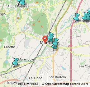 Mappa Via Giuseppe Verdi, 35043 Monselice PD, Italia (2.86214)