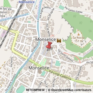 Mappa Via Roma, 55, 35043 Monselice, Padova (Veneto)