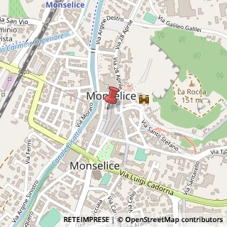 Mappa Via Giacomo Zanellato, 21, 35043 Monselice, Padova (Veneto)