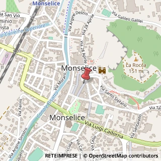 Mappa Via roma 22, 35043 Monselice, Padova (Veneto)