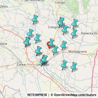 Mappa Piazza 4 Novembre, 37046 Minerbe VR, Italia (7.0205)