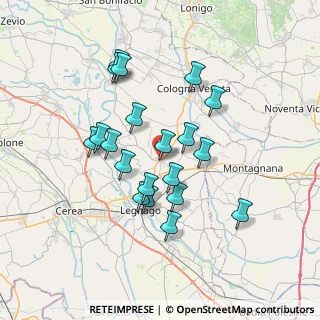 Mappa Piazza IV Novembre, 37046 Minerbe VR, Italia (6.388)