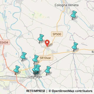 Mappa Piazza IV Novembre, 37046 Minerbe VR, Italia (5.25727)