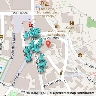 Mappa Via Cesare Battisti, 35043 Monselice PD, Italia (0.05708)
