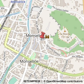 Mappa Via Palladio Andrea, 10, 35043 Monselice, Padova (Veneto)