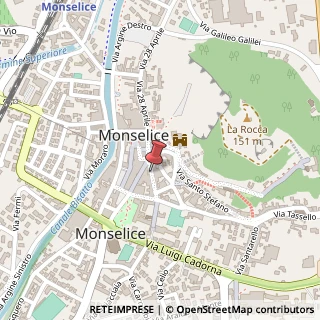 Mappa Via Battisti, 14, 35043 Monselice, Padova (Veneto)