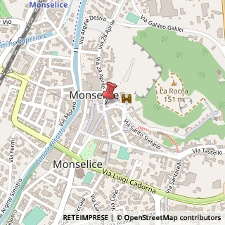 Mappa Via Roma, 20, 35043 Monselice, Padova (Veneto)