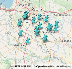 Mappa Via Casottino, 37060 Erbè VR, Italia (11.3795)