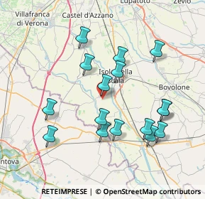 Mappa Via Casottino, 37060 Erbè VR, Italia (7.3575)