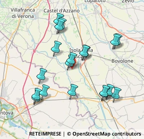 Mappa Via Casottino, 37060 Erbè VR, Italia (7.60474)