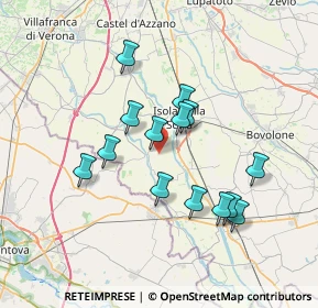 Mappa Via Casottino, 37060 Erbè VR, Italia (6.275)