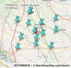 Mappa Via Casottino, 37060 Erbè VR, Italia (6.86571)