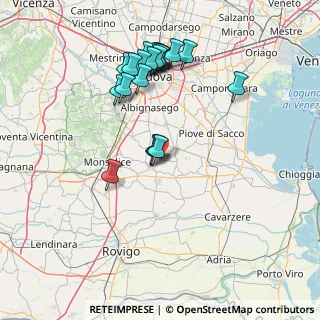 Mappa Via Guglielmo Marconi, 35020 Terrassa Padovana PD, Italia (15.2395)