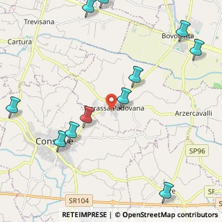 Mappa Via Cabasadonne, 35020 Terrassa Padovana PD, Italia (2.79727)