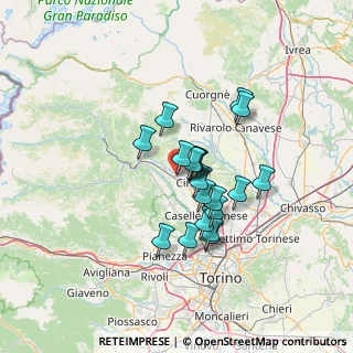 Mappa Piazza Vittorio Emanuele, 10076 Nole TO, Italia (10.0925)