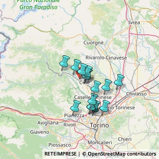 Mappa Piazza Vittorio Emanuele, 10076 Nole TO, Italia (10.6975)