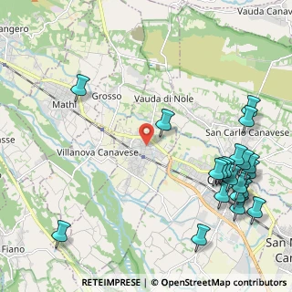 Mappa Piazza Vittorio Emanuele, 10076 Nole TO, Italia (2.893)