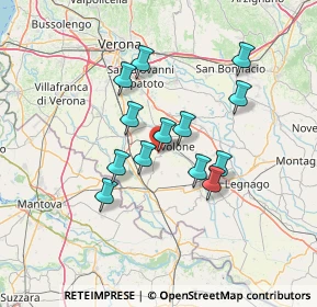 Mappa Via Nereo Chiaramonte, 37056 Salizzole VR, Italia (11.31385)