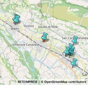 Mappa Piazza Piovano Rusca, 10076 Nole TO, Italia (2.49)