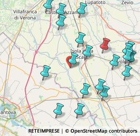 Mappa Via S. Giuseppe, 37060 Erbè VR, Italia (9.449)