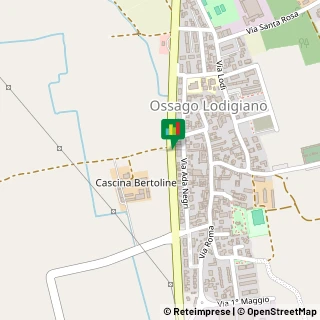 Mappa SP107, 62, 26816 Ossago Lodigiano, Lodi (Lombardia)