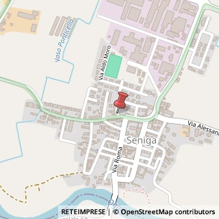 Mappa Via Castello, 1, 25020 Seniga, Brescia (Lombardia)