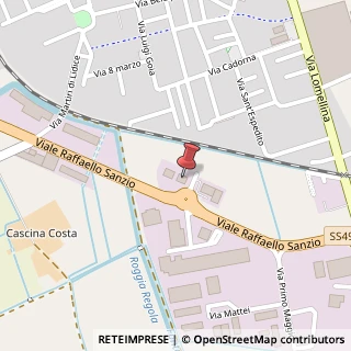 Mappa Viale Raffaello Sanzio, 6, 27036 Mortara, Pavia (Lombardia)