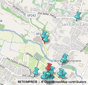 Mappa Via Vittime Ipca, 10070 San Carlo Canavese TO, Italia (0.765)