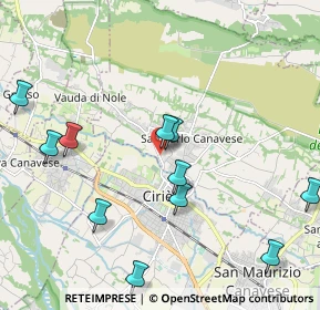 Mappa Via Vittime Ipca, 10070 San Carlo Canavese TO, Italia (2.30182)