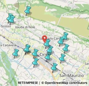 Mappa Via Vittime Ipca, 10070 San Carlo Canavese TO, Italia (2.135)