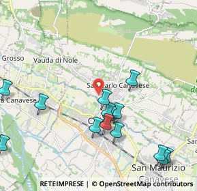 Mappa Via Vittime Ipca, 10070 San Carlo Canavese TO, Italia (2.478)