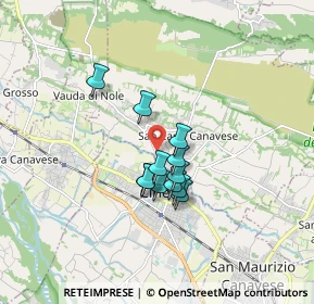 Mappa Via Vittime Ipca, 10070 San Carlo Canavese TO, Italia (1.15333)