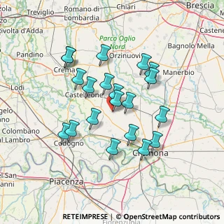 Mappa Via Giuseppe Mazzini, 26021 Annicco CR, Italia (12.465)
