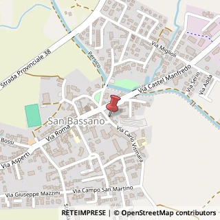 Mappa Via Carlo Vismara, 13, 26020 San Bassano, Cremona (Lombardia)