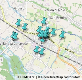 Mappa Via San Sebastiano, 10076 Nole TO (0.5785)