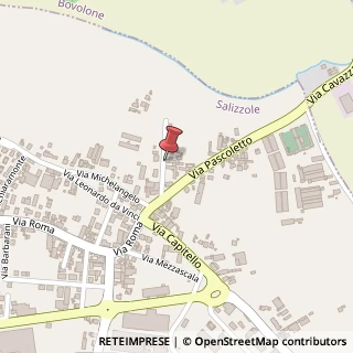 Mappa Via G. Pascoli, 6, 37056 Salizzole, Verona (Veneto)