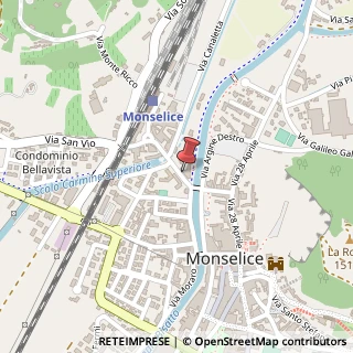 Mappa Via Trento Trieste, 6, 35043 Monselice, Padova (Veneto)