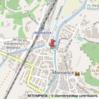 Mappa Via Trento Trieste, 6, 35043 Monselice, Padova (Veneto)