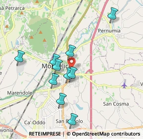 Mappa Via S. Pellico, 35043 Monselice PD, Italia (2.18333)