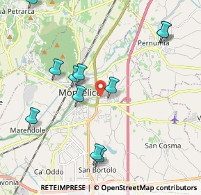 Mappa Via S. Pellico, 35043 Monselice PD, Italia (2.22909)