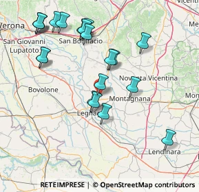Mappa 37046 Minerbe VR, Italia (16.782)