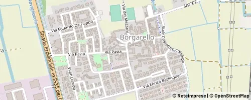 Mappa Borgarello