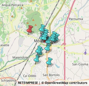 Mappa Via San Luigi, 35043 Monselice PD, Italia (0.83111)