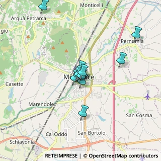 Mappa Via Tortorini, 35043 Monselice PD, Italia (1.25909)