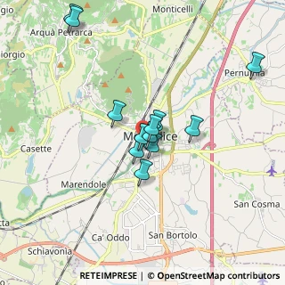 Mappa Via Avancini, 35043 Monselice PD, Italia (1.49)
